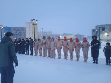 Возложение цветов в честь памятной даты 80 лет со дня полного освобождения Ленинграда от фашистской блокады.